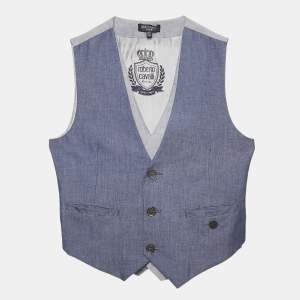 Roberto Cavalli Devils Blue Lollypop Waistcoat 10 Yrs