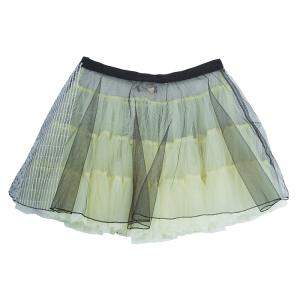 Roma e Tosca Yellow Tulle Overlay Skirt 14 Yrs 