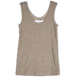 Roma e Tosca Brown Sleeveless Tank Top 4 Yrs 