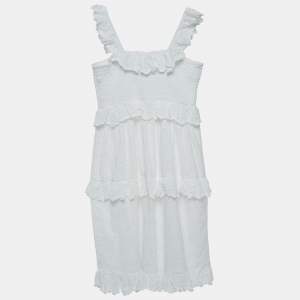 Zimmermann White Eyelet Cotton Dress (10 Yrs)