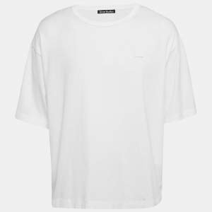 Acne Studios White Cotton Crew Neck T-Shirt XL