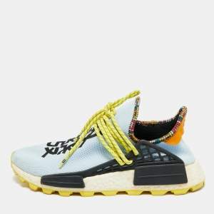 Pre Owned حذاء رياضي فاريل وأديداس هيومان ريس أحمر مقاس 42