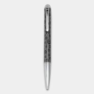 Pre Owned Aigner Silver Tone Metal Bellini Pieno Ballpoint Pen