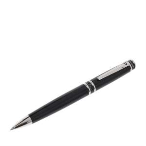 Aigner Black Resin Silver Tone Ballpoint Pen