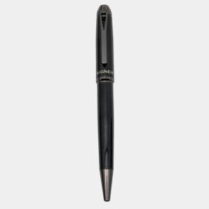 Aigner MASO Black Resin Black PVD Coated Ballpoint Pen