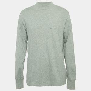 Aime Leon Dore Grey Cotton Knit Sweatshirt S