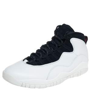 Air Jordan 10 Retro "I'm Back" Summit White Sneakers Size 47.5
