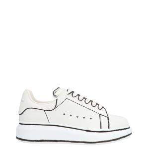 حذاء رياضي أليكساندر ماكوين أوت لايند أبيض نمط كبير مقاس أوروبي 31.5
