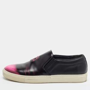 Pre Owned Alexander McQueen Multicolor Leather Skull Sneakers Size 44