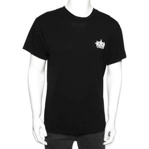 Amiri Black Star Logo Printed Cotton Short Sleeve T-Shirt XS