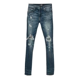 Amiri Blue Distressed Denim Slim Fit Jeans XS