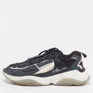 Pre Owned حذاء رياضي اميري بوني رانر مقاس 43 شبك ونوباك لونين منخفض من أعلى