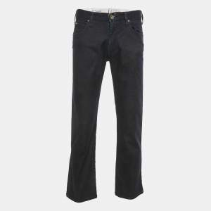 Armani Collezioni Navy Blue Denim Regular Fit J07 Jeans M Waist 32"