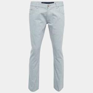 Armani Collezioni Light Blue Denim Slim Fit Jeans M Waist 33''