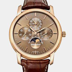 Audemars Piguet Jules 26390OR.OO.D093CR.01 Automatic Brown 18k Rose Gold Men's Wristwatch 41 mm  