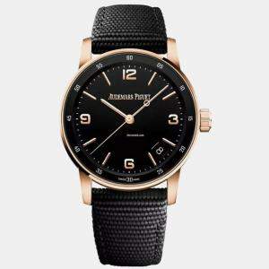 Audemars Piguet Code 11.59 15210Or.Oo.A002Kb.01 Automatic Black 18k Rose Gold Men's Wristwatch 41 mm