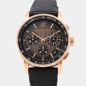 Audemars Piguet Grey 18k Rose Gold CODE11.59 26393NR.OO.A002KB.01 Automatic Men's Wristwatch 41 mm