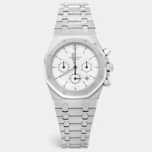 Audemars Piguet Silver Stainless Steel Royal Oak 26300ST.OO.1110ST.05 Men's Wristwatch 39 mm