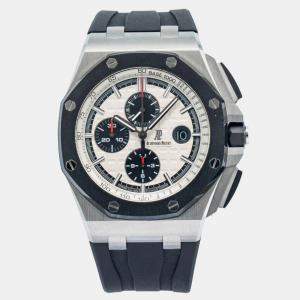 Audemars Piguet Royal Oak Offshore 26400SO Automatic White Stainless Steel Men's Wristwatch 44mm