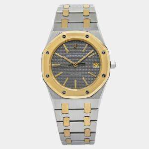 Audemars Piguet Royal Oak 4100SA Automatic Grey 18k Yellow Gold Stainless Steel  Men's Wristwatch 36mm