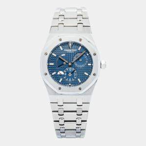 Audemars Piguet Royal Oak Offshore 26120ST.OO.1220ST.02 Automatic Blue Stainless Steel Men's Wristwatch 39 mm