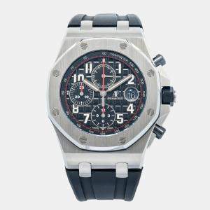 Audemars Piguet Royal Oak Offshore 26470ST Automatic Black Stainless Steel Men's Wristwatch 42 mm