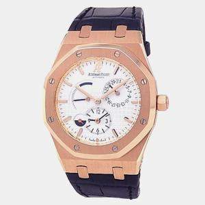 Audemars Piguet Royal Oak 26120OR.OO.D088CR.01 Automatic Silver 18k Rose Gold Men's Wristwatch 39 mm