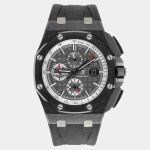 Pre Owned Audemars Piguet Royal Oak Offshore 26405CE.OO.A002CA.01.A Automatic Black ceramic Men's Wristwatch 44 mm