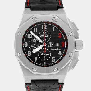 Pre Owned Audemars Piguet Royal Oak Offshore 26133ST.OO.A101CR.01 Automatic Black Stainless Steel Men's Wristwatch 48 mm