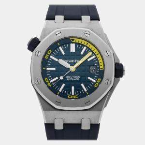 Pre Owned سـاعـة يـد أوديـمـارز بـيغـيه روياـل أوك أوفـشور دايـفر 15710ST.OO.A027CA.01 مستـعـملة