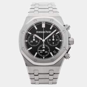 مملوكة مسبقًا Pre-Owned Audemars Piguet Royal Oak Chronograph "50th Anniversary" 26240ST.OO.1320ST.02 Automatic 41 mm