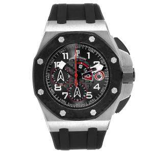 Audemars Piguet Black Alinghi LE Platinum Royal Oak Offshore 26062PT Men's Wristwatch 44 MM