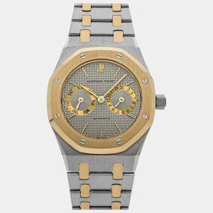 Audemars Piguet Silver Stainless Steel Royal Oak 25572SA.OO.0789SA.01 Automatic Men's Wristwatch 36 mm