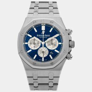 Audemars Piguet Blue Stainless Steel Royal Oak 26331ST.OO.1220ST.01 Automatic Men's Wristwatch 41 mm