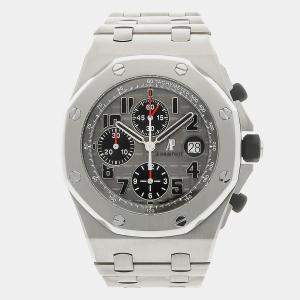 Audemars Piguet Grey Titanium Royal Oak Offshore 26170TI.OO.1000TI.01 Automatic Men's Wristwatch 42 mm