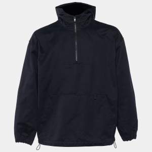 Axel Arigato Black Cotton Metric Anorak Hoodie M