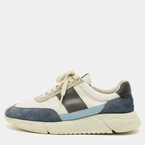 مملوكة مسبقًا Axel Arigato Genesis Vintage Size 43 Multicolor Canvas, Leather and Suede Low Top Sneakers