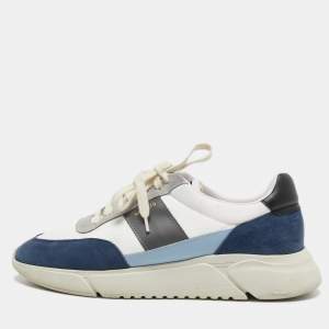 Axel Arigato Tricolor Suede, Leather and Fabric Genesis Vintage Sneakers Size 45