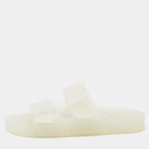 Balenciaga Transparent Rubber Mallorca Slides Size 43