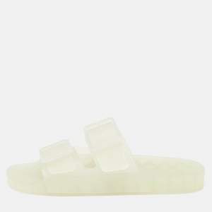 Balenciaga Transparent Rubber Mallorca Slides Size 42