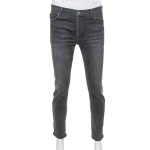 Balenciaga Black Stretch Denim Slim Fit Jeans M