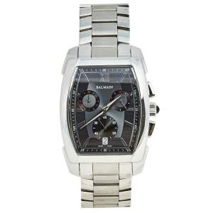 Balmain Grey Stainless Steel Arcade 5741 Men's Wristwatch 38 mm