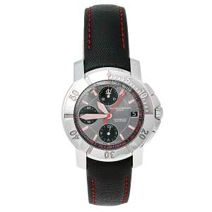 Baume & Mercier Grey Stainless Steel Sultanate Of Oman Edition 65519 Men's Wristwatch 40 mm