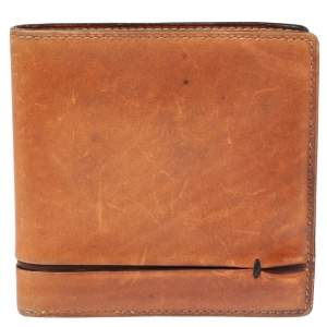 Berluti Brown Leather Bifold wallet 