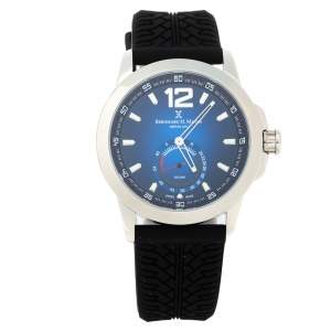 Bernhard H. Mayer Blue Stainless Steel Drift Men's Wristwatch 44 mm