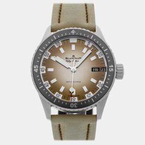 Pre Owned Pre-Owned Blancpain Fifty Fathoms Bathyscaphe Day Date Desert Edition 5052-1146-E52A 43 mm
