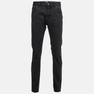 Boss By Hugo Boss Grey Denim Regular Fit Jeans L Waist 34"