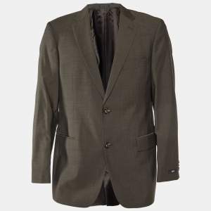 Boss By Hugo Boss Brown Wool Pasini2 Blazer L