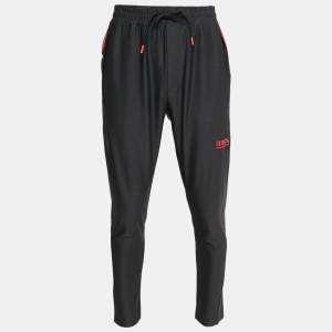 Boss By Hugo Boss Grey Printed Jersey Trackpants XL