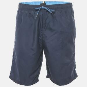 Boss By Hugo Boss Blue Nylon Swim Shorts M